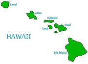 Hawaii map