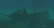 The Gallant underwater