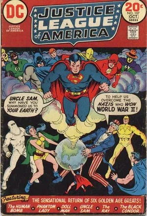 Cover for Justice League of America #107