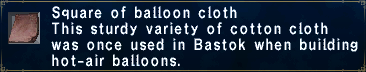 BalloonCloth