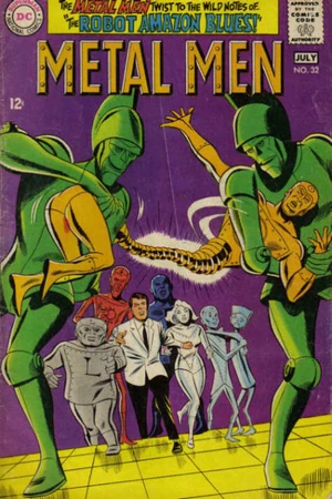 Cover for Metal Men #32