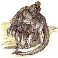 Tusken and bantha