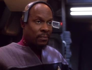 Sisko mit Virtuellen Bildschirm