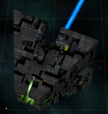 Borg colony ship image.