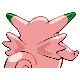 Clefable espalda G4 variocolor