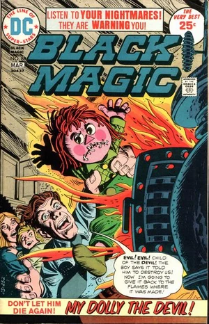 Cover for Black Magic #8