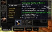 Sharpened