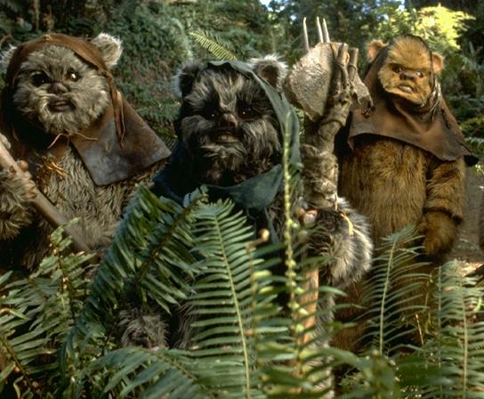 star wars ewoks air