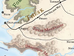 Thesk from the 3rd edition campaign map