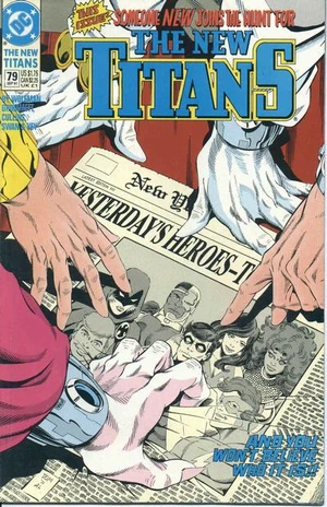 Cover for New Titans #79