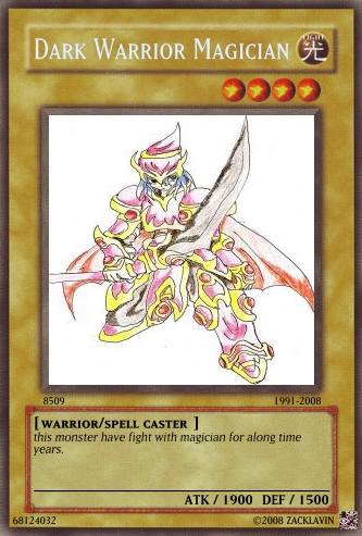 File:Dark warrior magician.jpg - Yu-Gi-Oh Card Maker Wiki - Cards ... File:Dark warrior magician.jpg - Yu-Gi-Oh Card Maker Wiki - Cards ...