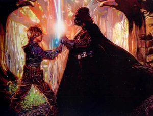 Luke Skywalker & Darth Vader