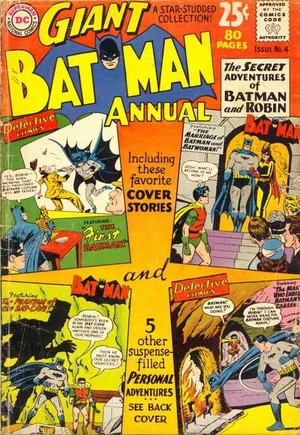 Cover for Batman Annual #4