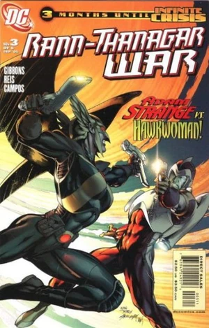 Cover for Rann-Thanagar War #3