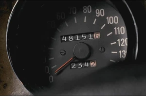 Hurley's Odometer on the Camaro.JPG