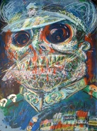 'The Colonel is at it Again', --lithograph-- by --Robert Arneson--, 1980