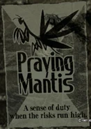 Praying Mantis Poster