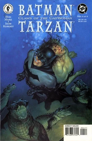 Cover for Batman/Tarzan: Claws of the Cat-Woman #4