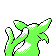 Imagen posterior de Espeon variocolor en la segunda generación