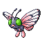Imagen de Butterfree variocolor en Pokémon Rubí y Zafiro