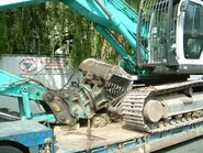 Demolition rotary grab
