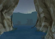 Out of tunnel to Wyrmskull Village