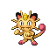 Imagen de Meowth variocolor en Pokémon Rojo Fuego y Verde Hoja