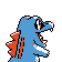Imagen posterior de Totodile en la segunda generación