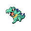 Imagen de Totodile variocolor en Pokémon Rubí y Zafiro