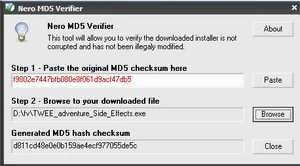 Md5sum step7