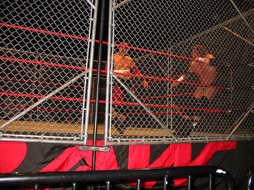 cage match ring