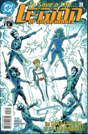 Cover for Legion of Super-Heroes #101