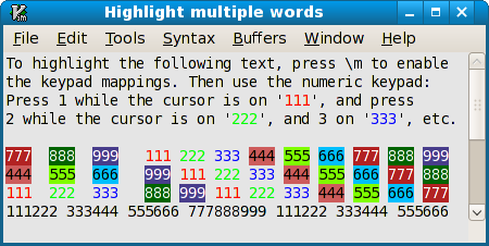 HighlightMultipleWords