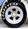 Wheel 5 spoke white AGENTAIR