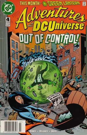 Cover for Adventures in the DC Universe #4