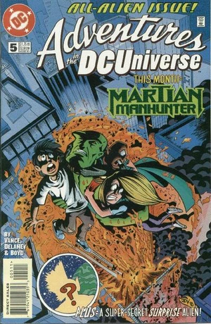 Cover for Adventures in the DC Universe #5