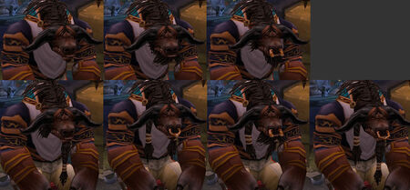 Tauren facial hair