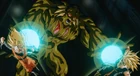 BioBrolly attacking goten&trunks