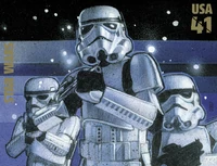 Stormtrooper stamp