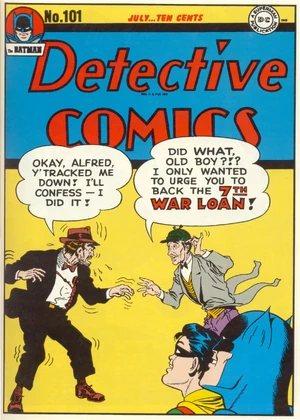 Cover for Detective Comics #101
