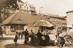 Der Wochenmarkt nach dem Krieg