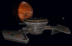 The Otana docked to Viraxo Industries.