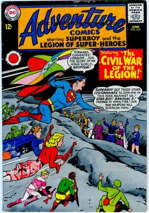 Cover for Adventure Comics #333