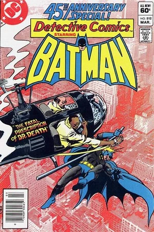 Cover for Detective Comics #512