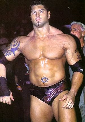 batista back tattoo