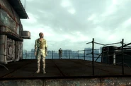 Guard watching