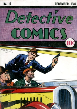 Cover for Detective Comics #10