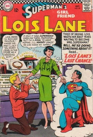 Cover for Superman's Girlfriend, Lois Lane #69