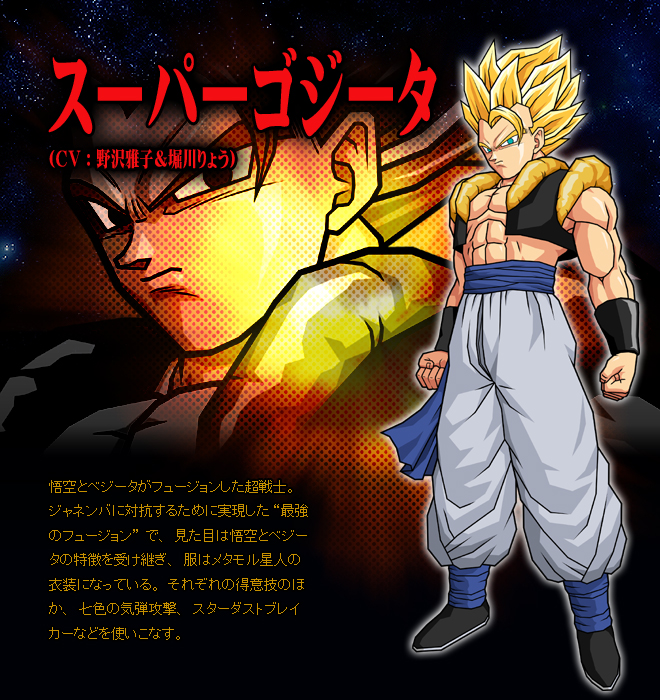 featured on gogeta talk super saiyan 2 list of playable characters in ...