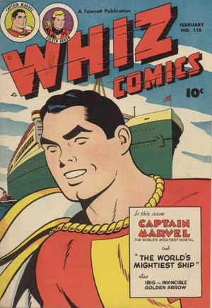 Cover for Whiz Comics #118